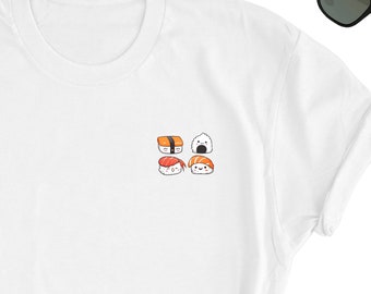 Sushi Lover Shirt, Sushi Icon Tee Shirt, Japanese Food Lover Tee Top, Sushi T-Shirt, Sushi Lover Gift Shirt, Sushi Lover Friend UNISEX Shirt