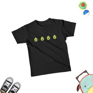 Avocado Kids Shirt, Cute Avocado Child Tee, Avocado Lover Kids T-Shirt, Avocado Baby Bodysuit, Avocado Lover Baby Gift, KIDS UNISEX GIFT