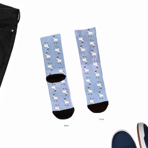 Goat Socks, Goat Icon Socks Lover, Goat Friend Socks, Goat Socks, Goat Friend Socks, Cute Goat Gift, Goat Icon Socks
