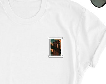 Venster naar Brooklyn shirt, Brooklyn T-shirt, New York T-shirt, schattig New York shirt, Brooklyn Tee, cadeau voor NYC Lover, Brooklyn UNISEX T-shirt