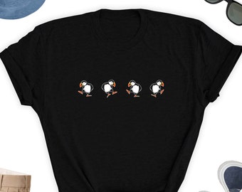Puffin Shirt, Cute Puffin Tee Shirt, Puffin Tee Top, Cute Puffin T-Shirt,  Puffin Gift Shirt, Puffin Lover Friends UNISEX Shirt Gift