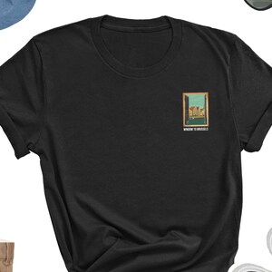 Brussels T-Shirt, Window to Brussels Shirt,  Brussels T-Shirt, Cute Brussels Shirt, Belgium Tee, Gift for Brussels Lover, Brussels UNISEX