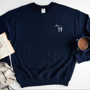 Horse Sweatshirt, Cute Horse Sweater, Horse Crewneck, Horse Cute Gift, Horse Crewneck, Animal Lover Gift, Horse UNISEX Sweater