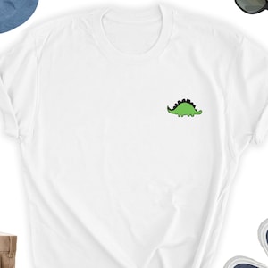 Stegosaurus Shirt, Dinosaur Tee Shirt, Stegosaurus Tee Top, Dinosaur T-Shirt,  Stegosaurus Gift Shirt, Dinosaurs Lover Friends UNISEX Shirt