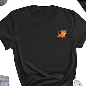 Camiseta de tigre, linda camiseta de tigre, camiseta de tigre, linda camiseta de tigre, camiseta de regalo de tigre, divertida camiseta UNISEX de amigos tigres
