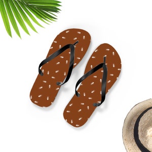 Ant Flip-Flops, Ants Lover Flip Flops, Ant Sandals, Cute Ants Gift, Ants Lover Gift, Fun Ant Gift, UNISEX Flip-Flops
