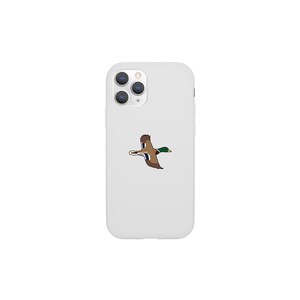 Duck Mallard iPhone Case, Duck Icon Gift Phone Case, Duck Animal Case Case, Custom Duck Clear & Tough Case, Duck iPhone X 11 12 13 Case