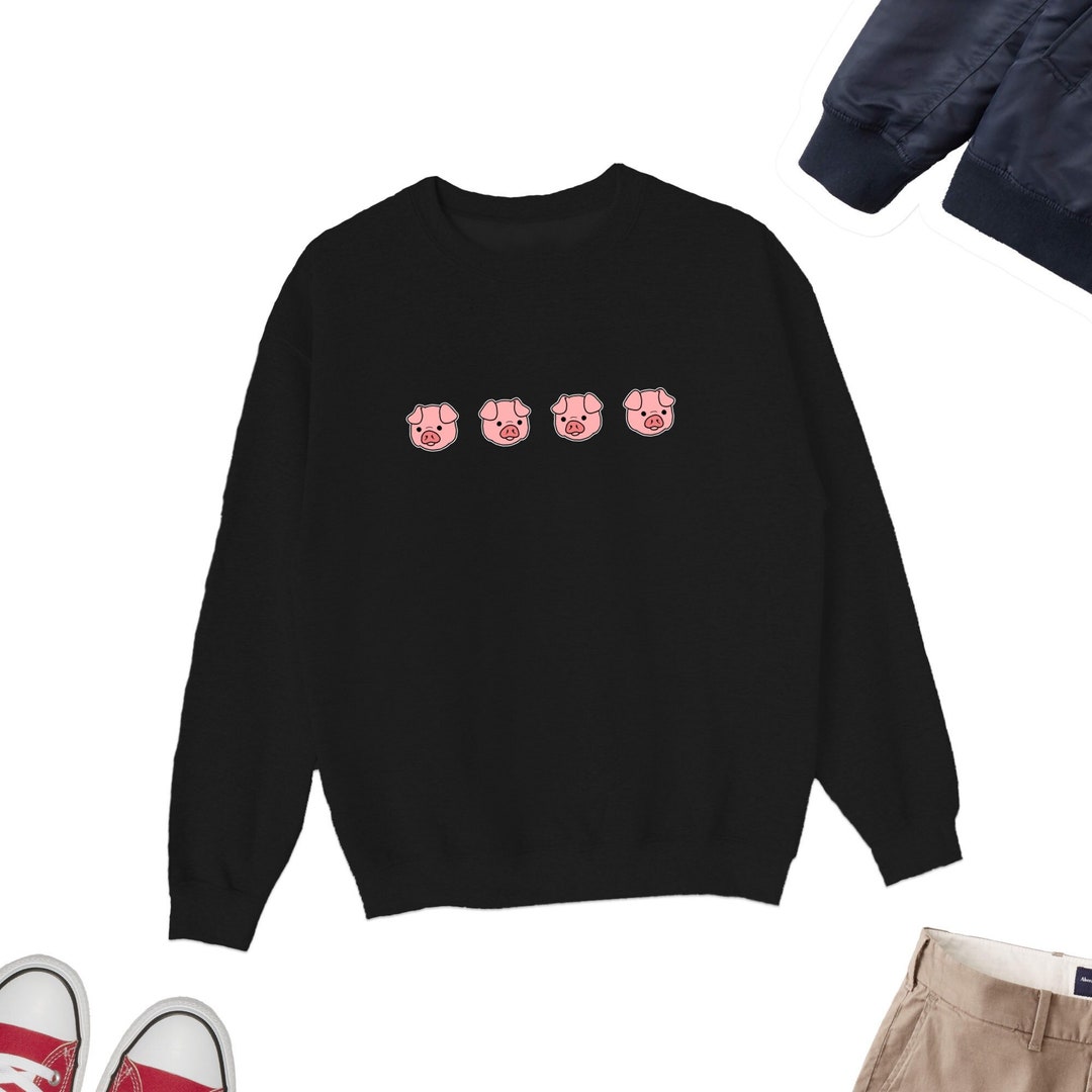 Sudadera de cerdo, suéter de cerdo divertido, sudaderas de cerdo