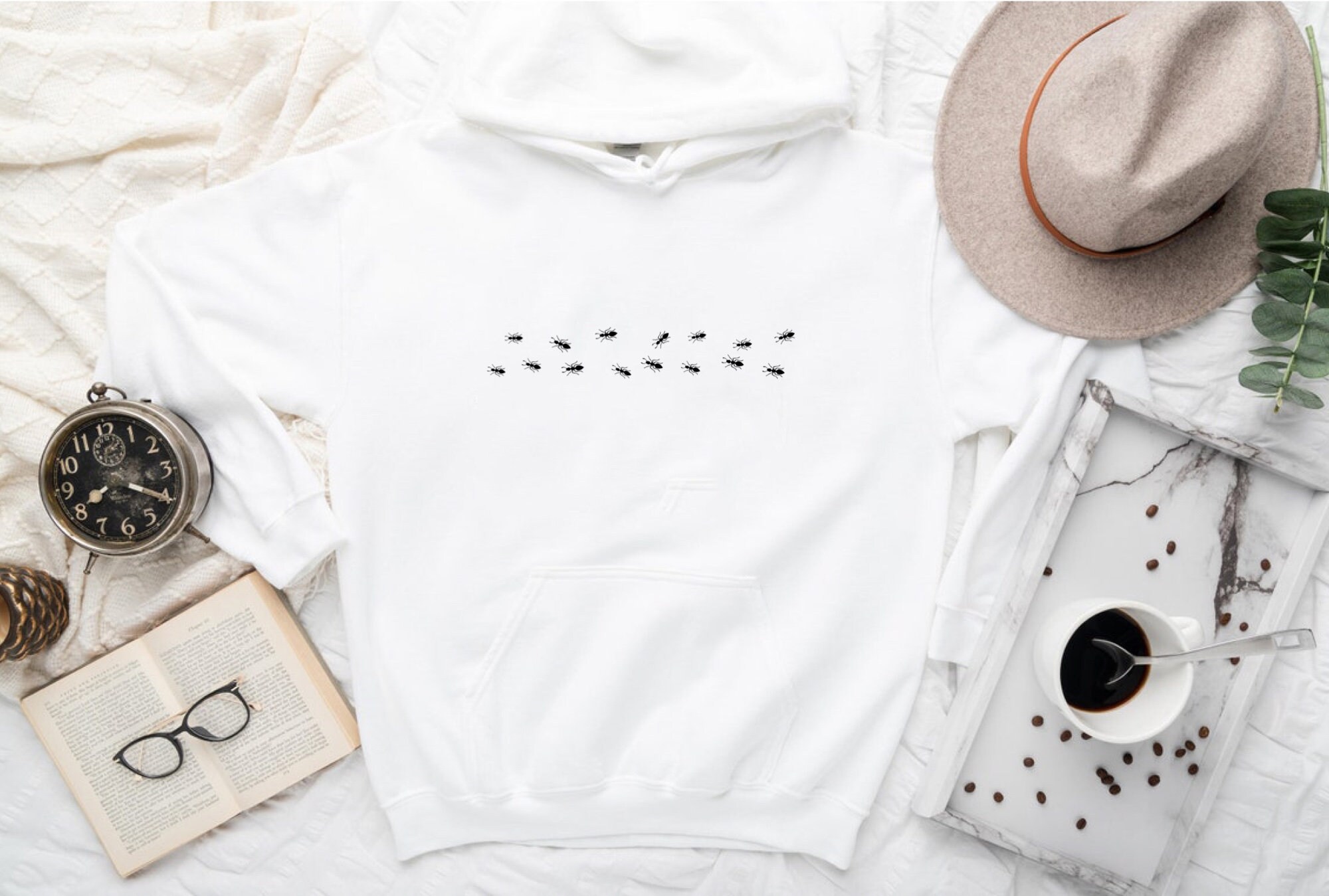 Ant Hoodie, Ants Cute Hoodie, Ants Sweatshirt, Ant Hooded Sweater