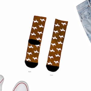 Goat Icon Socks, Goat Friend Socks, Goat Lover Socks, GOAT Socks, Socks for Goat Friend, Cute Goat Design Gift, Goats Lover Gift Socks
