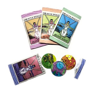Sacolas Surpresas dos Arcanos Maiores - Oracle Poggz