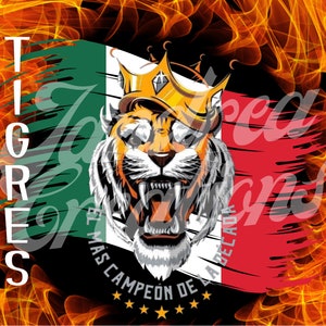 20 oz Tigres Soccer Wrap