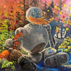 Wild Robot “Family” (luster inkjet print)