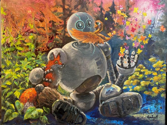 Wild Robot “Family” (luster inkjet print)