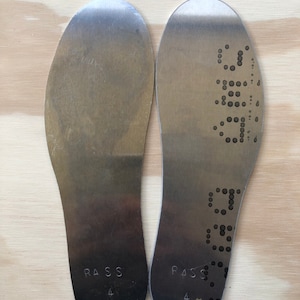 Pair of Aluminum Insole Custom Vans Roller Skates Rollaround Skate Shop