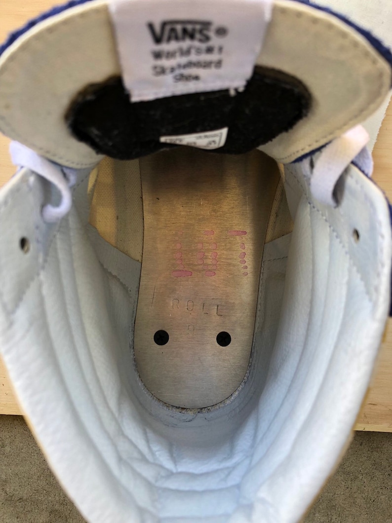 Pair of Aluminum Insole Custom Vans Roller Skates Rollaround Etsy