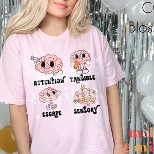 Functions of Behavior ABA Shirt | Applied Behavior Analysis T-shirt | Fun Behavior Analyst, Behavior Tech Shirt | ABA Shirt |