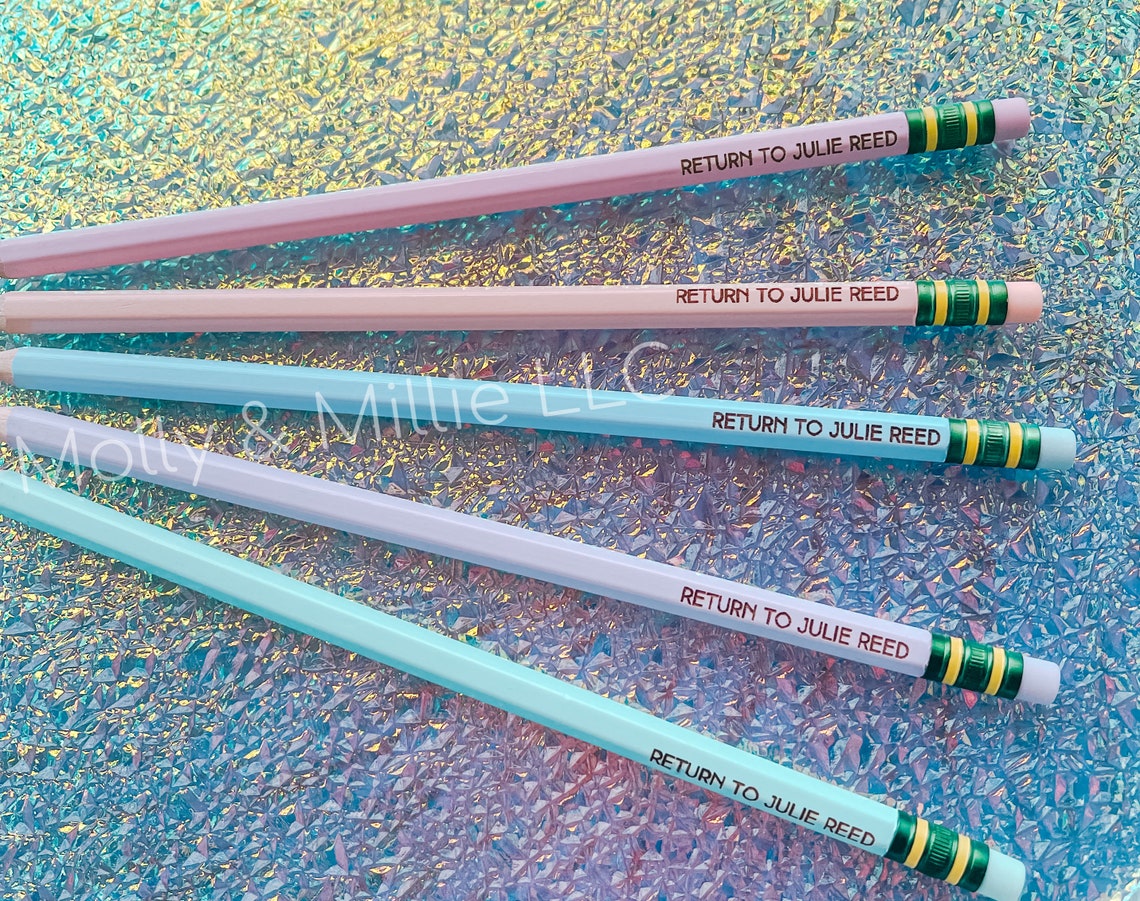 Personalized Pencils | Back to School Engraved Pencils | Unique Gift ...