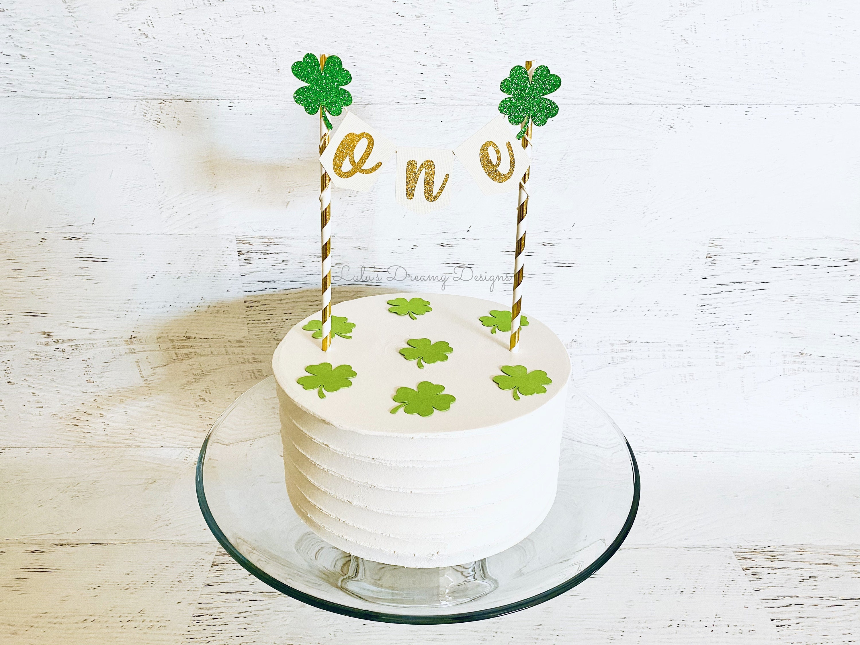 Lucky One Cake Topper, St Patrick's Birthday, Lucky One Birthday