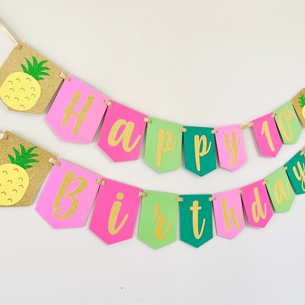 Luau Happy Birthday - Etsy