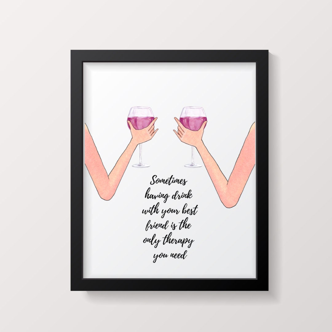 Wine and friends quotes