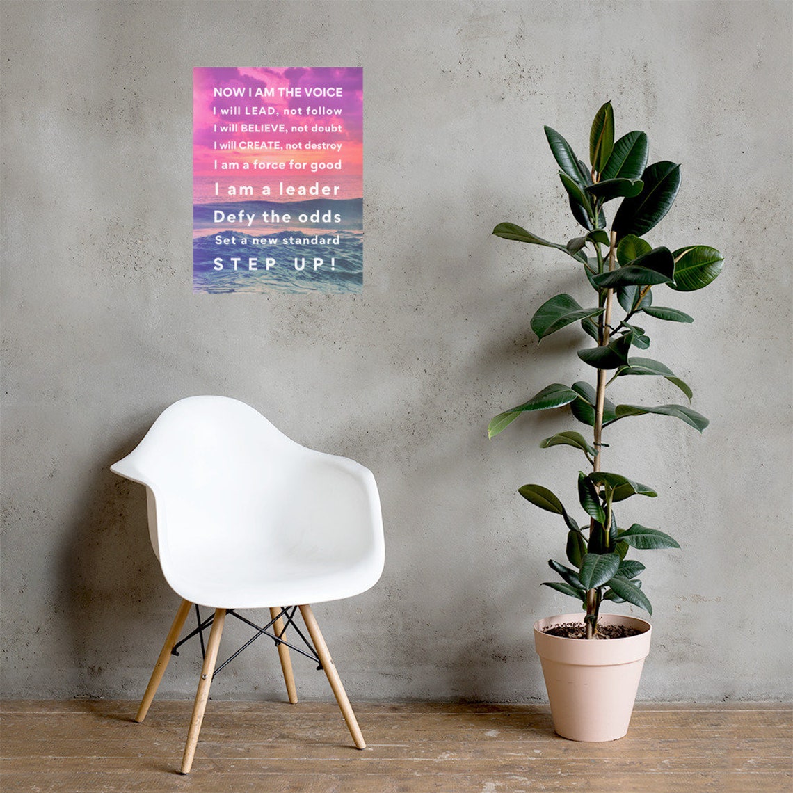 Incantation Now I Am The Voice Tony Robbins Poster Etsy incantation-now-i-am-the-voice-tony-robbins-poster-etsy