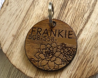 Botanical Pet Tag