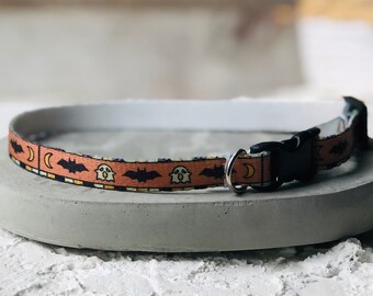 Spooky Mosaic Cat Collar