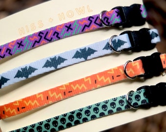 Cat Collar Four Pack- The Spooky Set