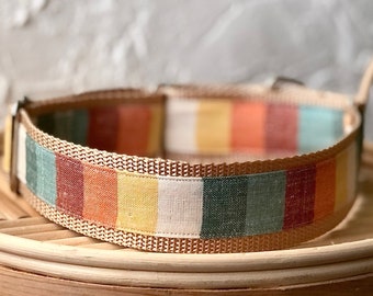 Summer Dog Collar in Martingale or Buckle for All Sizes