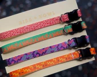 Cat Collar Four Pack- The Electric Set