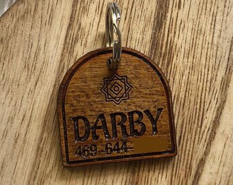 Mandala Pet Tag