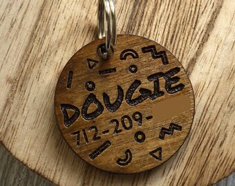 Throwback Pet Tag
