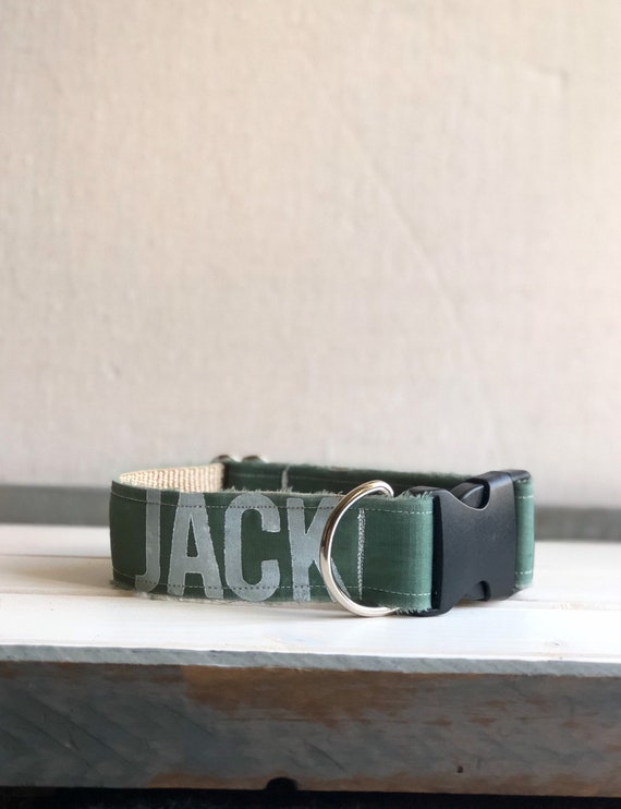Custom Dog Collar, Personalized Collar, Dog Collar With Name, Name Dog Collar, Greyhound Collar, Custom Dog Present, Big Dog Collar, Simple