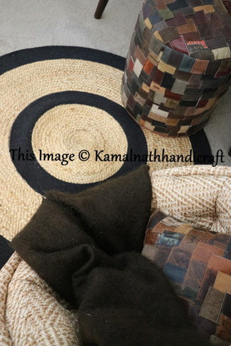 Ribbed Solid Area Rugs Jute Rug Carpet Rug Door Mat Rug Etsy