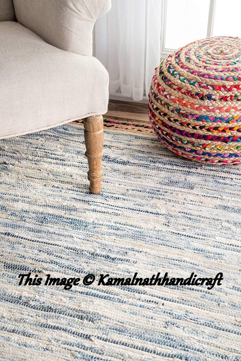 Braided Rug Runner Braided Area Rug Jute Cotton Rug Runner Etsy