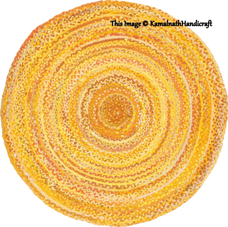 Recycled Rag Rug Ecofriendly Rug Home Decor Circular Rug Etsy