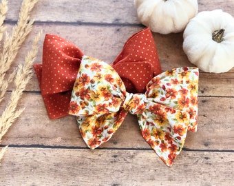 fall baby bows