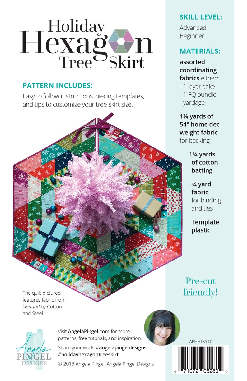 Holiday Hexagon Tree Skirt Pattern Etsy