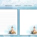 Nautical Printable Stationery / Digital Letter Writing Paper / Instant ...