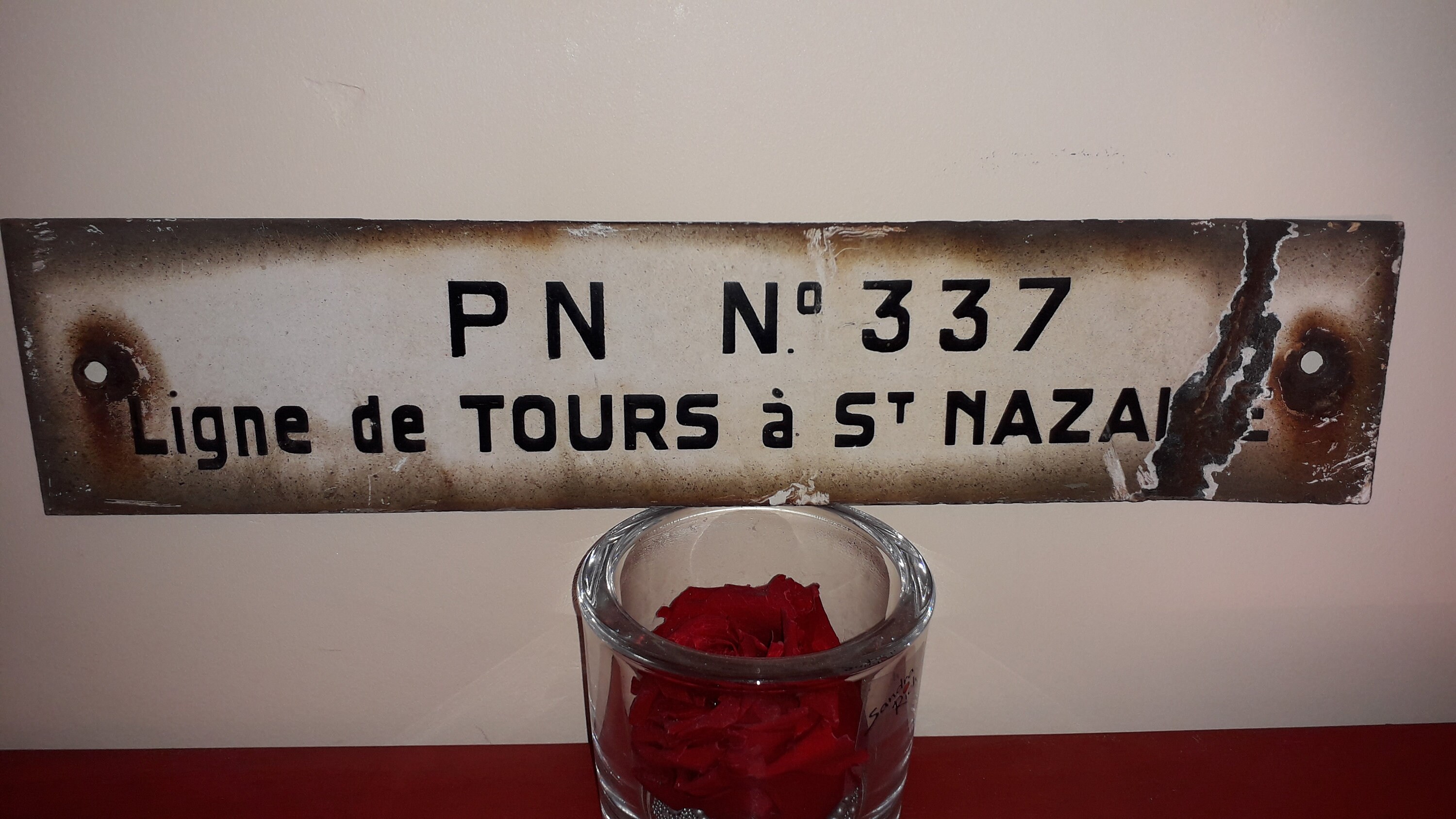 Plaque Émaillée Sncf