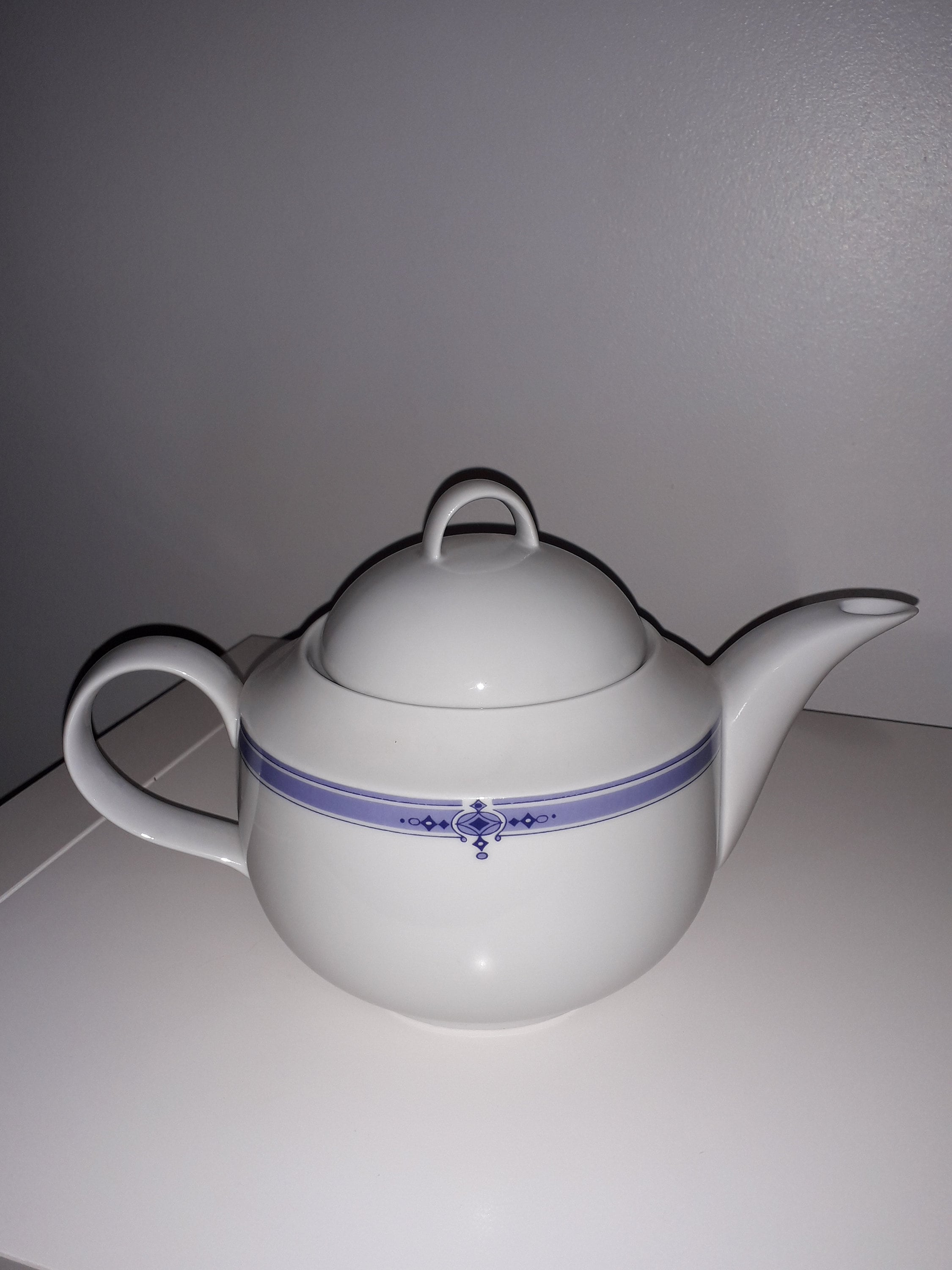 Theiere Porcelaine Hongroise