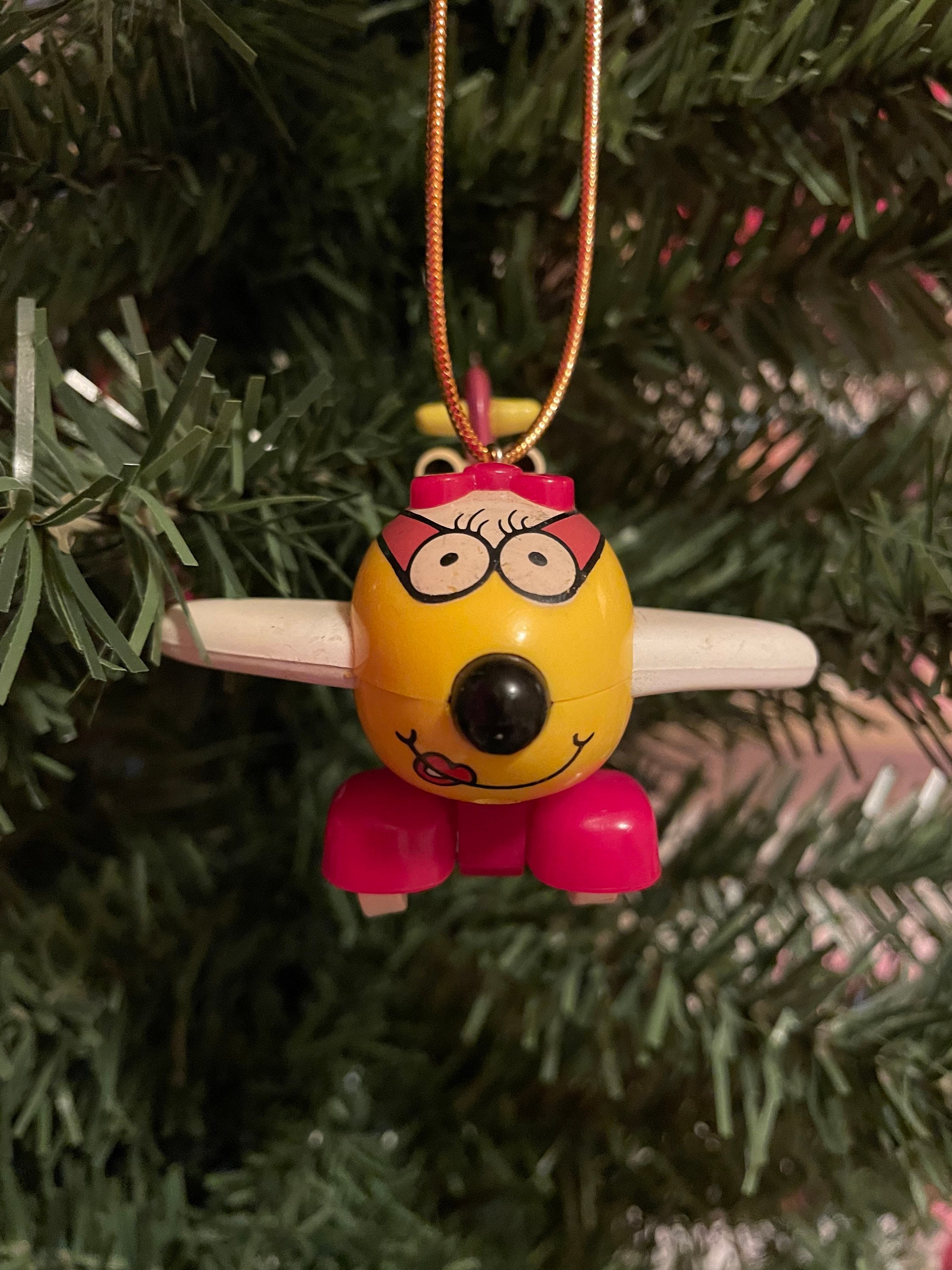 Jimbo y la jet set. Gloria. Programa de televisión infantil de la BBC.  1986. Programa de televisión de los años 80. Decoración navideña. Juguete  vintage. Decoración de árboles de Navidad. Navidad. - Etsy México, image size:2244x2992