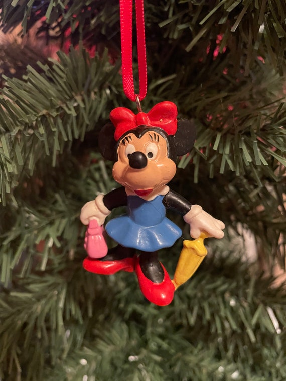 Minnie Mouse. Disney. Bullyland Toys. Christmas Decoration. - Etsy ...