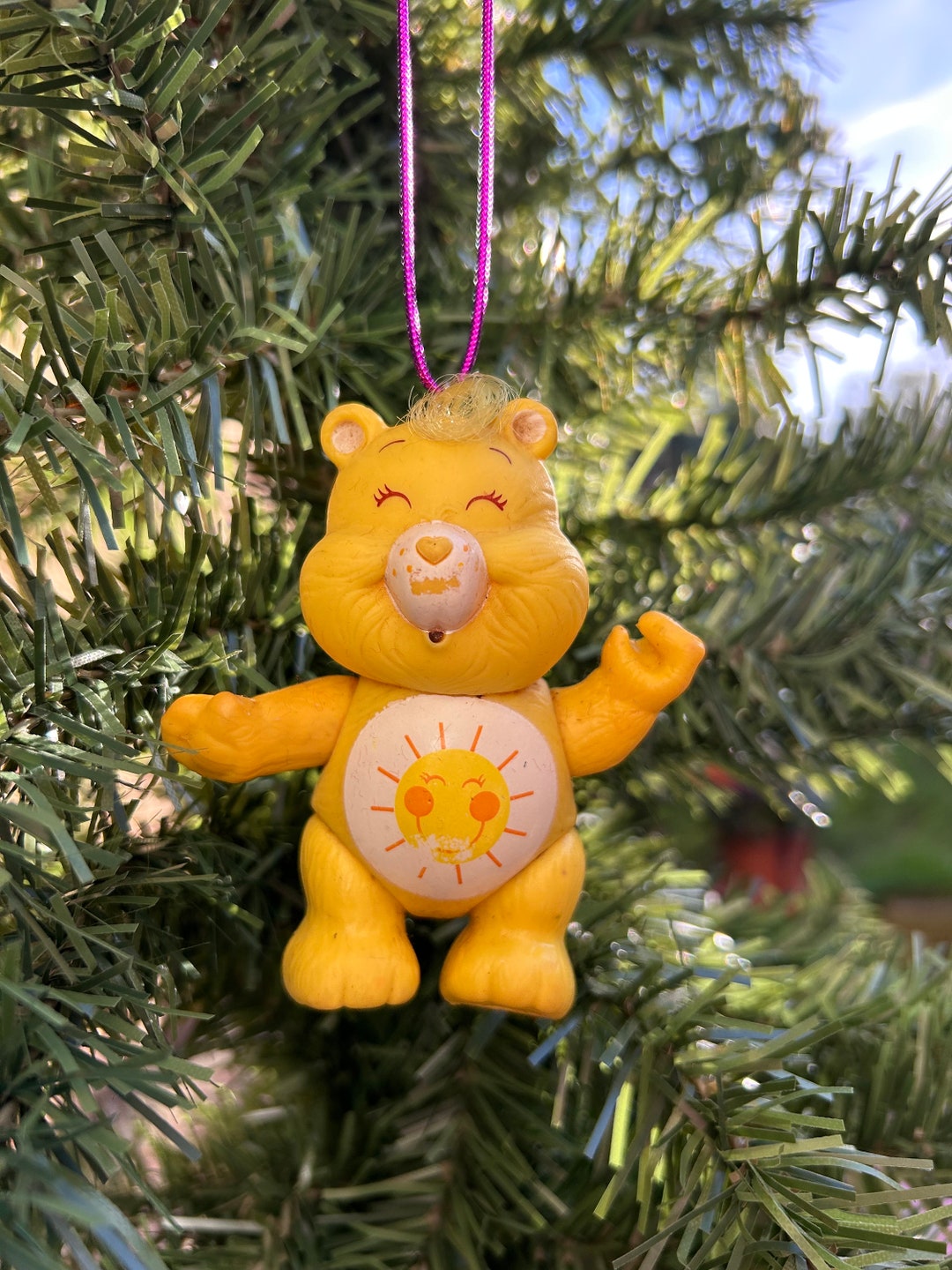 Funshine Bear Grumpy Bear Christmas Wishes Care Bear Plush NOS