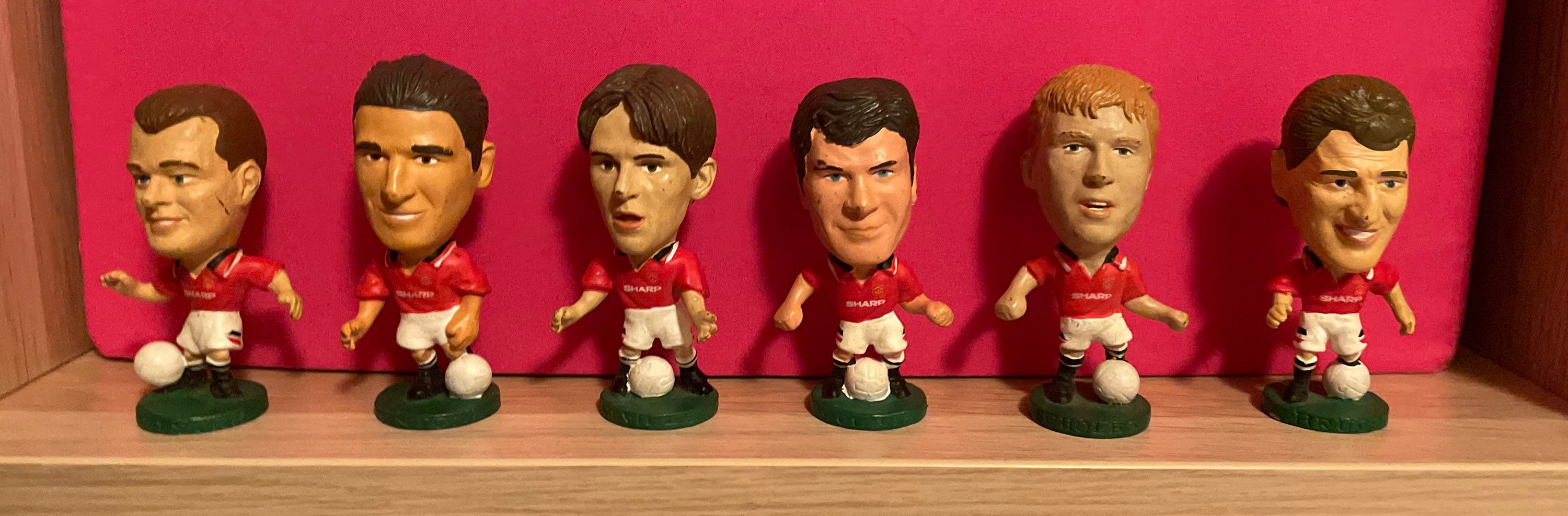 Manchester United Collectables Official Mini action figures