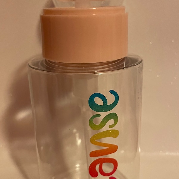 Pump Makeup Bottle Etsy