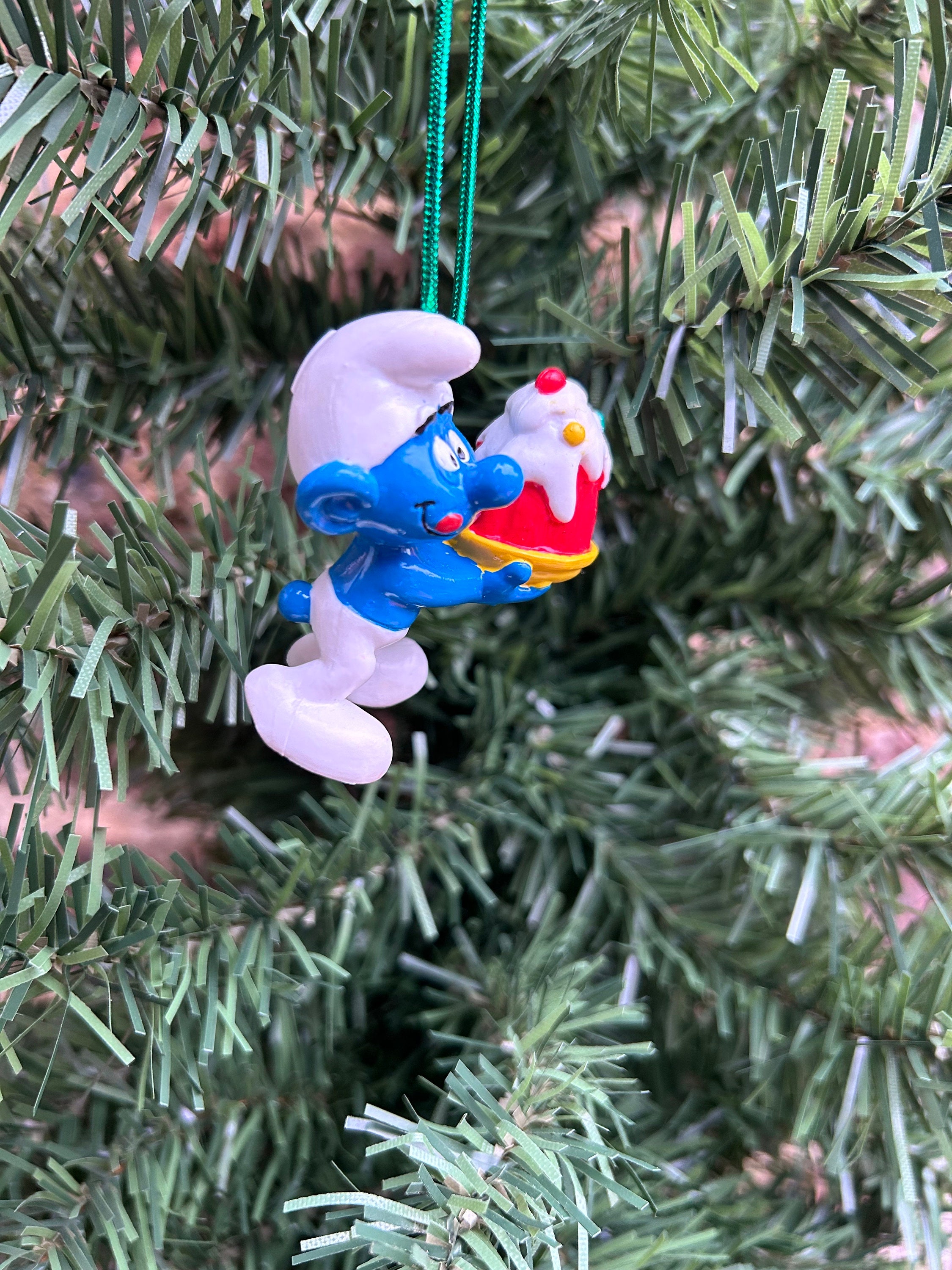 Smurf. Mcdonald’s Happy Meal Toy. 1996. Christmas Tree Decoration ...