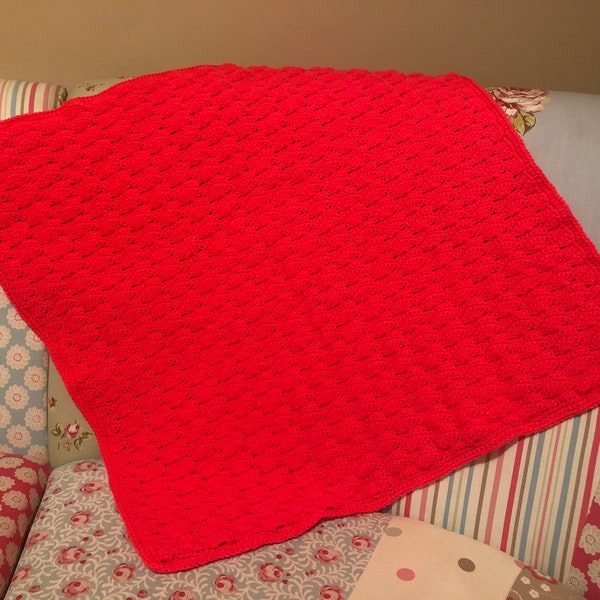 Coral Baby Blanket Etsy