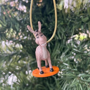 DreamWorks. Shrek. Shrek decoration. Christmas decoration. Christmas tree decoration. Xmas tree decoration. Donkey.